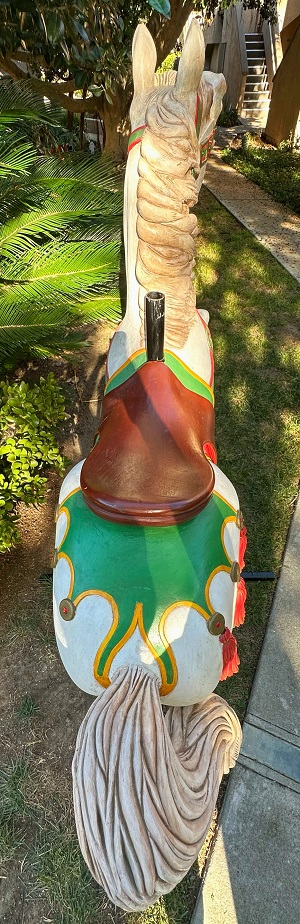 Jumper Carousel Horse top view
