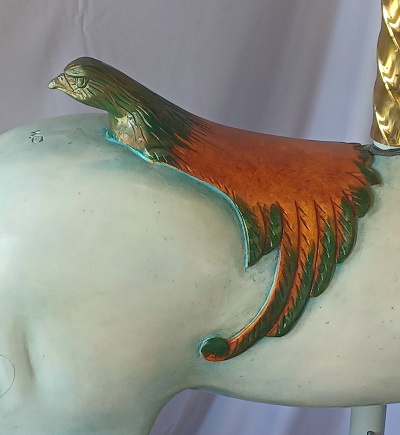Pegasus Carousel Horse saddle